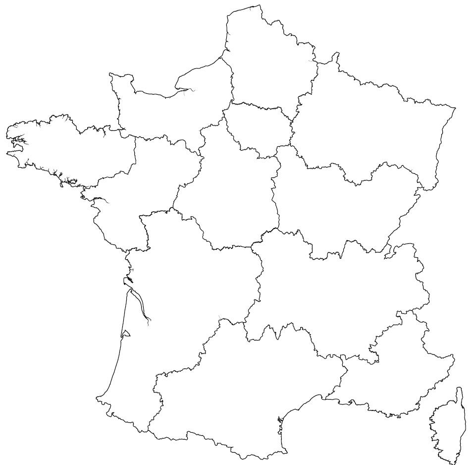 Carte de france par région pour localiser les concessionnaires LocaBarbeQ